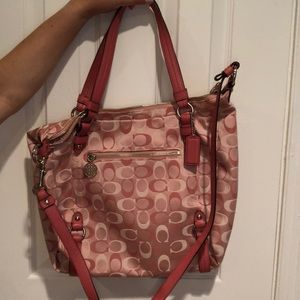 Pink Coach Bag
